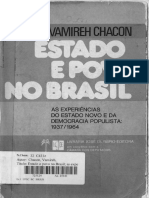 Vamireh Chacon - Estado e Povo No Brasil