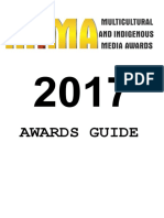 2017 Multicultural Indigenous Media Awards ---Awards Guide