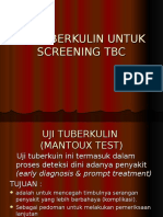 Mantoux Tes Untuk Screening TBC