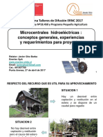 Microcentrales Hidroeléctricas - Conceptos, Experiencia y Requerimientos