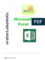 Guía de Excel 2013