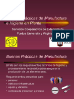 BPMs fabricación alimentos