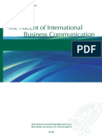 The Ascent of International Business Communication