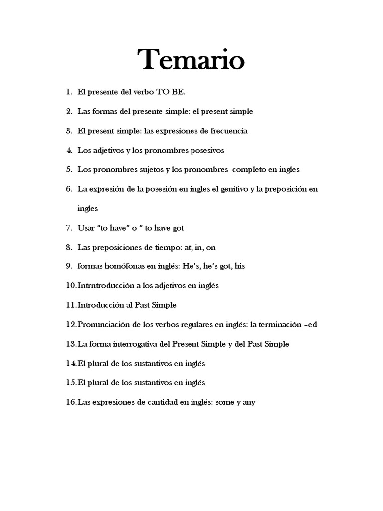 Temas Pdf Verbo Pronombre