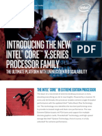 Core x Series Processor Family Product Brief