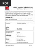 TDS Nippon Thermoplastic Roadline Paint