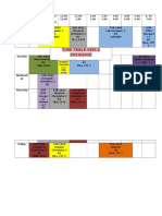 Time Table Sem 2 2014/2015: STK 1054 Organic Chemist Ry1 TR5, Fsts