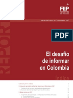 El desafío de informar en Colombia