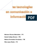 Nuevas Tecnologías en Comunicación e Información