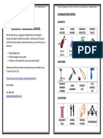 Juego Deduccion Murder at Grimgrind School Sheet