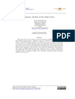 1 Dynamo Models of the Solar Cycle (Charbonneau 2010)