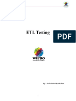 ETL Testing Explained