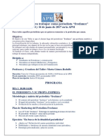 Programa 8 Taller ClavesParaTrabajarComoPeriodistaFreelance