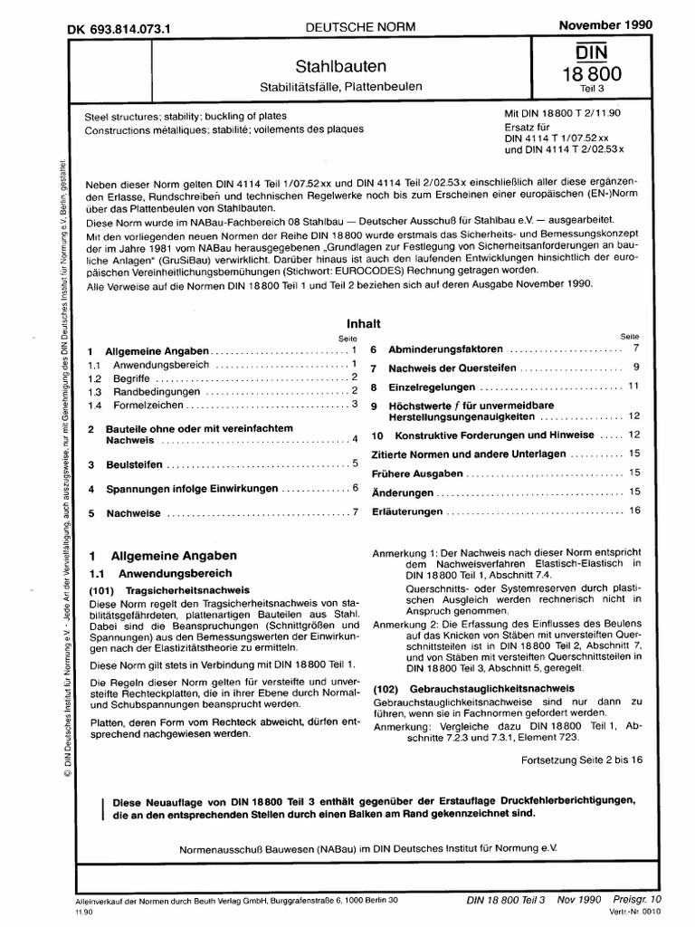 Din 18800-3 PDF | PDF