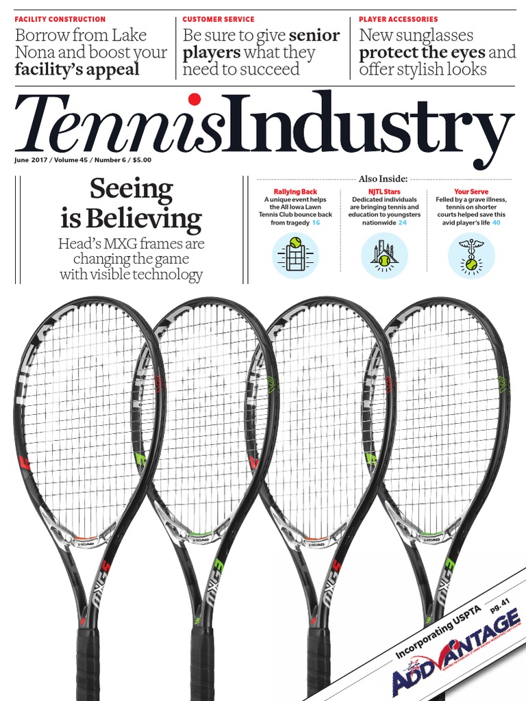 Tennis Industry Magazine PDF University Of Virginia Racquet Sports