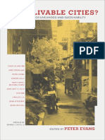 Peter Evans, Ed. Livable Cities - Urban Struggles For Livelihood and Sustainability PDF