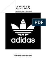 Adidas: Green Sustainable Processes