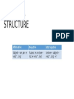 Estructura Del Presente Progresivo