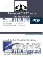 Presentasi PT. Astra International