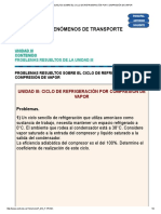 Problemas Resueltos Sobre El Ciclo de Refrigeración Por Compresión de Vapor