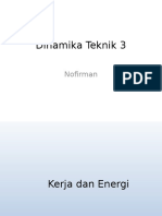 Dinamika 3 (Work and Energy)