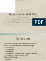 Musculoskeletal Pain 2011