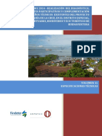 Contrato ICAT 001 2014 - Especificaciones técnicas del proyecto Malecon Bahía de la Cruz en Buenaventura