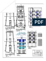 1 Plano Planta, Elevacion y Seccion de Una Casa-Model