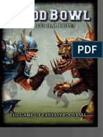 Blood Bowl the Official Rules