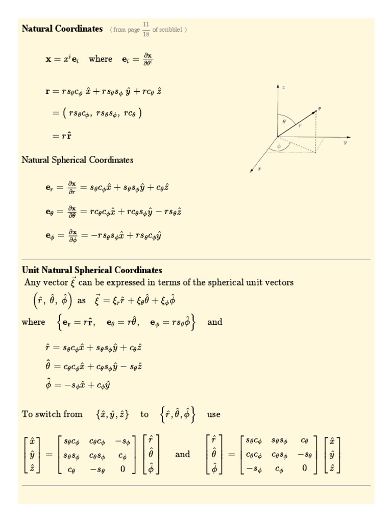 SphericalCoord Gradient PDF | PDF | Geometry | Calculus