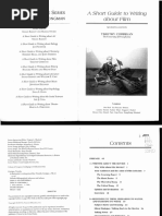 (Timothy Corrigan) A Short Guide To Writing About Film | PDF