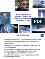 NASA 164263main 2nd Exp Conf 02 SpaceOperatoionsMissionDirectorateAA MrWGerstenmaier