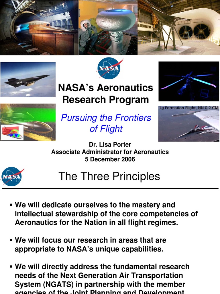 NASA Aeronautics Research Overview | PDF | Atmospheric Entry | Aerodynamics