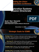 NASA 164265main 2nd Exp Conf 04 ExplorationSystemsMissionDirectorAA DrSHorowitz
