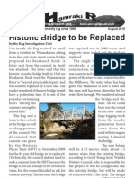 Historic Bridge To Be Replaced: by The Rag Investigation Unit