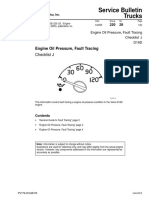 Engine Oil Pressure Fault Diagnosis