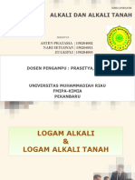 Alkali Dan Alkali Tanah