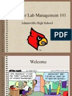 Computer Lab Management 101: Adamsville High School