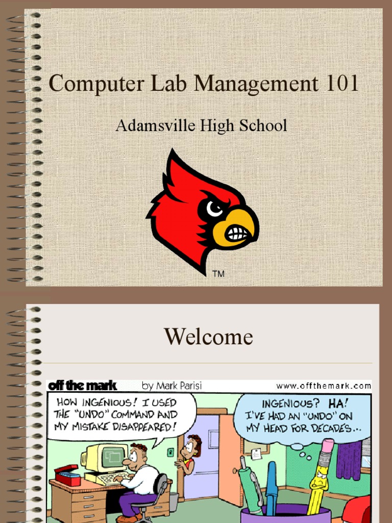Computer Lab Management PDF