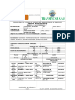 Formato Único de Extracto de Contrato Del Servicio Público de Transporte Terrestre Automotor Especial Yonathan