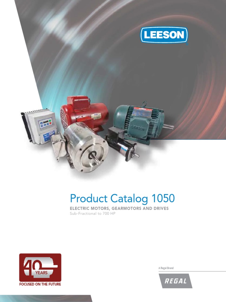 Catalogo Leeson Electric Co PDF | PDF | Mechanical Fan