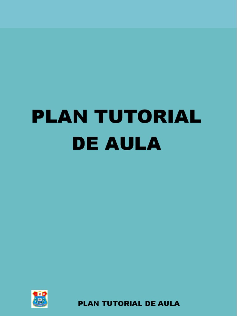 Esquema Del Plan Tutorial de Aula | PDF | Sicología | Conceptos ...
