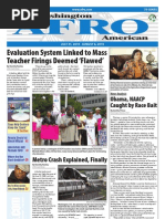 Download Washington DC Afro-American Newspaper July 31 2010 by The AFRO-American Newspapers SN35021794 doc pdf