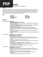 Safety Manager EHS Communication In Seattle WA Resume Brenda Gundersen