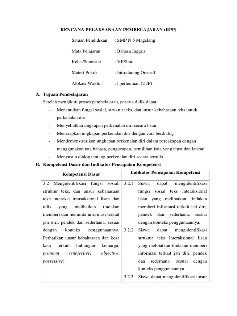 Dialog Memperkenalkan Diri Dalam Bahasa Inggris Deretan Contoh