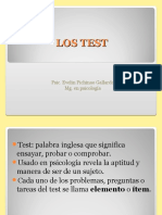 Diseño y Elaboración de Test