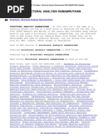 Download Structural Analysis Ramamrutham by Manjari Arasada SN350222059 doc pdf