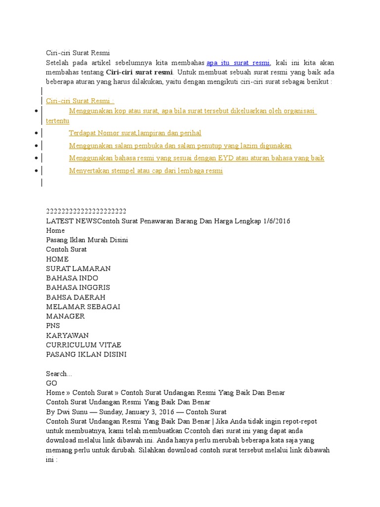 Contoh Undangan Formaldocx