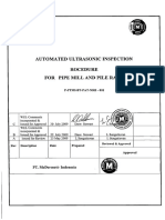 Automated Ultrasonic Inspection Procedure Rev C.