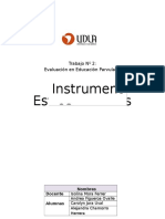 Trabajo Instrumentos Estandarizados - Copia